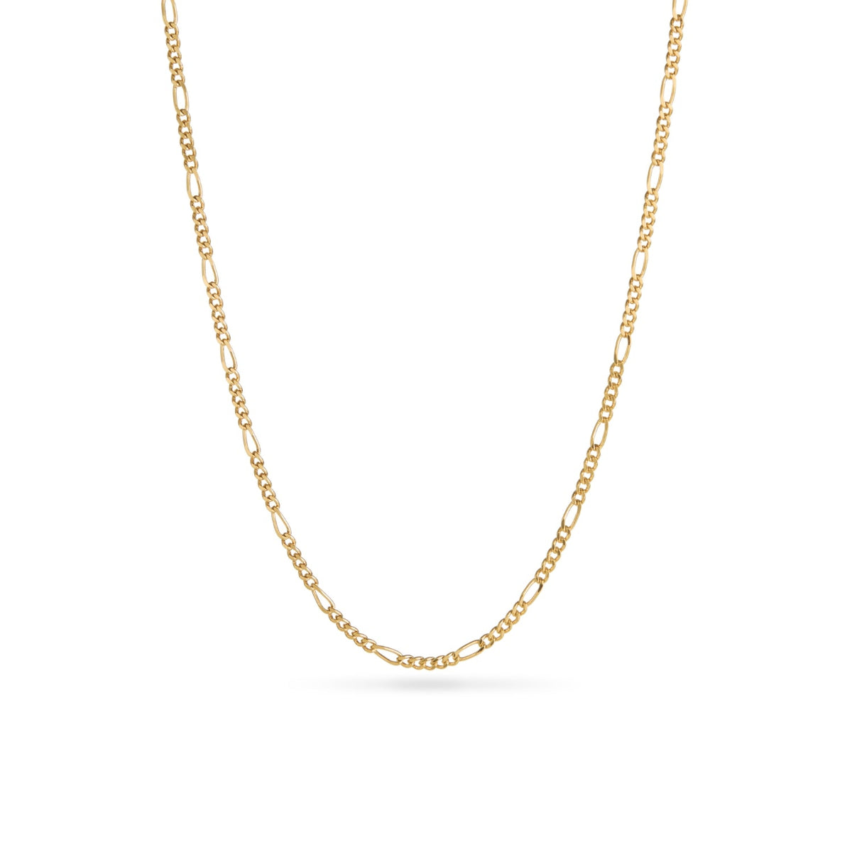 Blue Lace Agate Cushion Necklace (Gold)