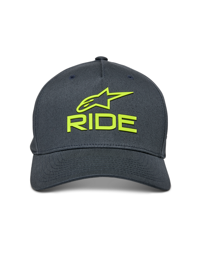 Alpinestars Ride Sonic Hat - Charcoal/Hi-Viz Yellow