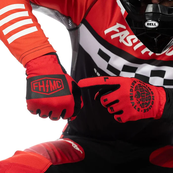 Fasthouse Speed/Style Atomic Gloves - Racing Red