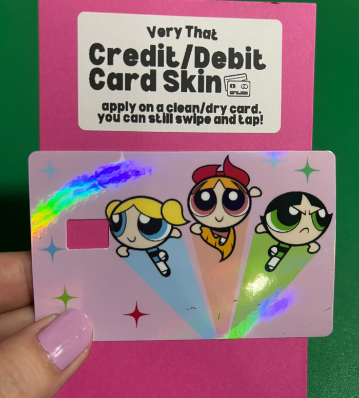 The PowerPuff Girls Credit / Debit Card Skin