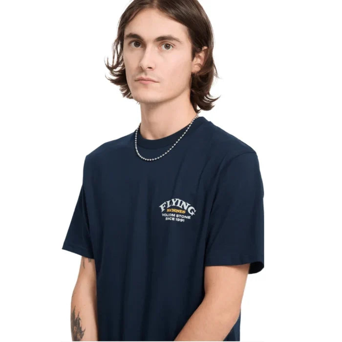 Volcom Flying Machine T-Shirt - Marine