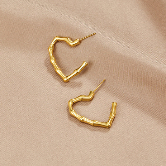 Eternity Love Hoop Earrings