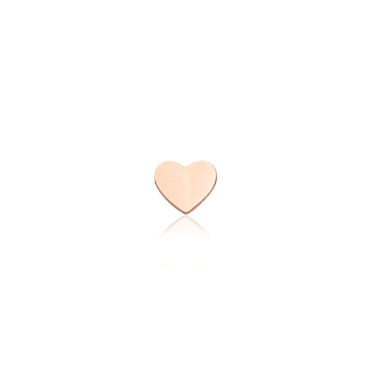 Made Mine Charms - Heart Charm (Rose Gold)
