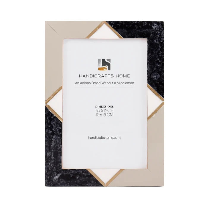 Art Deco Picture Frames | The Menton Grey | 4x6 5x7 8x10