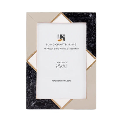 Art Deco Picture Frames | The Menton Grey | 4x6 5x7 8x10