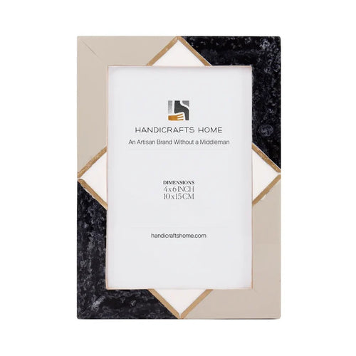 Art Deco Picture Frames | The Menton Grey | 4x6 5x7 8x10