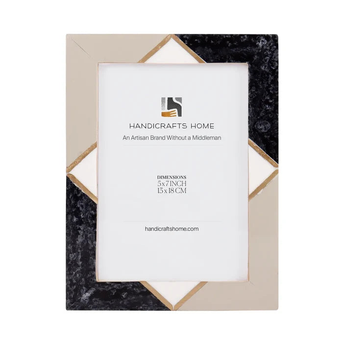 Art Deco Picture Frames | The Menton Grey | 4x6 5x7 8x10