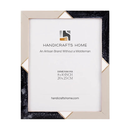 Art Deco Picture Frames | The Menton Grey | 4x6 5x7 8x10