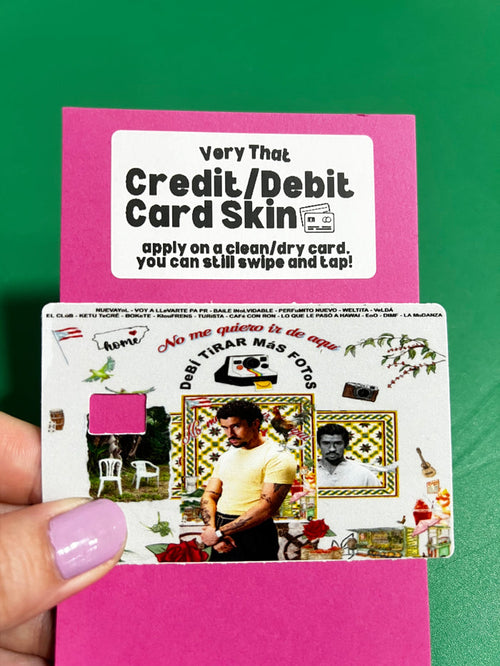 Bad Bunny DTMF Credit / Debit Card Skin