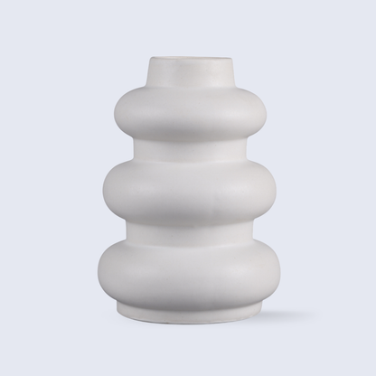Ceramic Vase For Flowers  White Flower Vase Orbitra