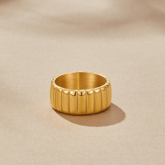 Chunky Calira Gold Ring