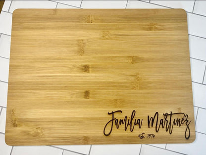 Custom Cutting Board