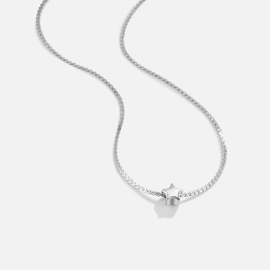 Dainty Star Silver Necklace
