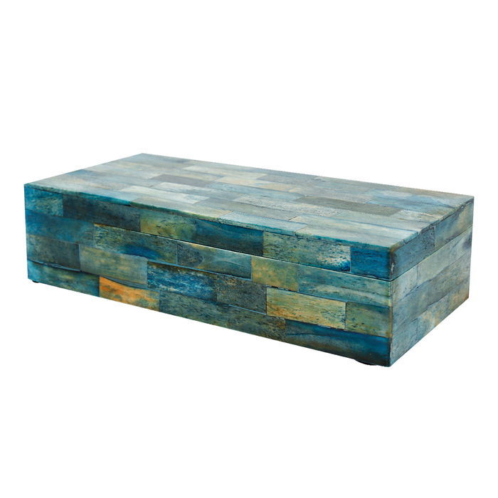 Decorative Boxes Verdigris Collection Bone Inlay, 7 sizes