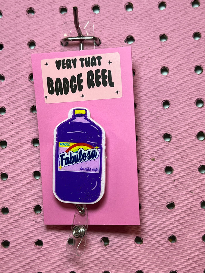 Fabulosa Badge Reel