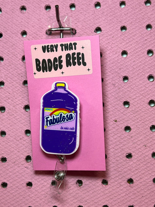 Fabulosa Badge Reel