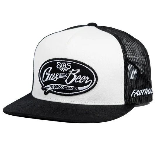 Fasthouse 805 Taproom Trucker Hat - White/Black