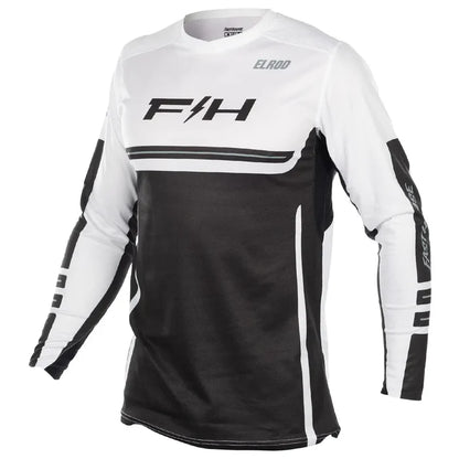 Fasthouse Elrod React Jersey - White/Black