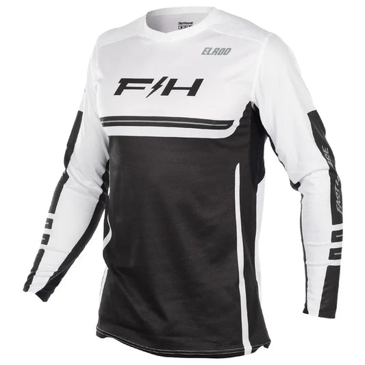 Fasthouse Elrod React Jersey - White/Black