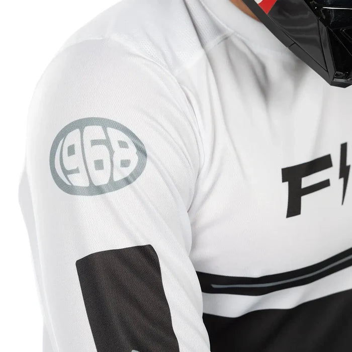 Fasthouse Elrod React Jersey - White/Black