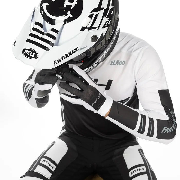 Fasthouse Elrod React Jersey - White/Black