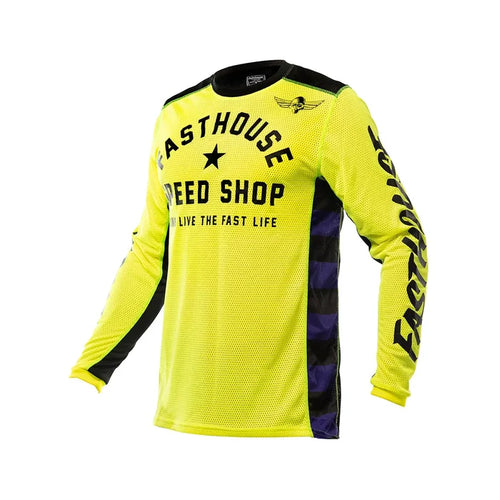 Fasthouse Youth Air Cooled Jersey - Hi Viz