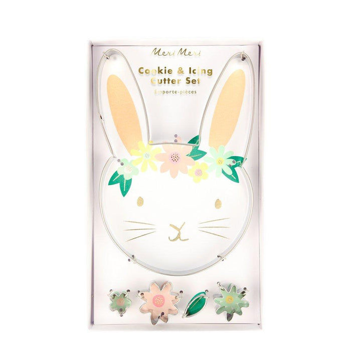 Floral Bunny Cutter Set