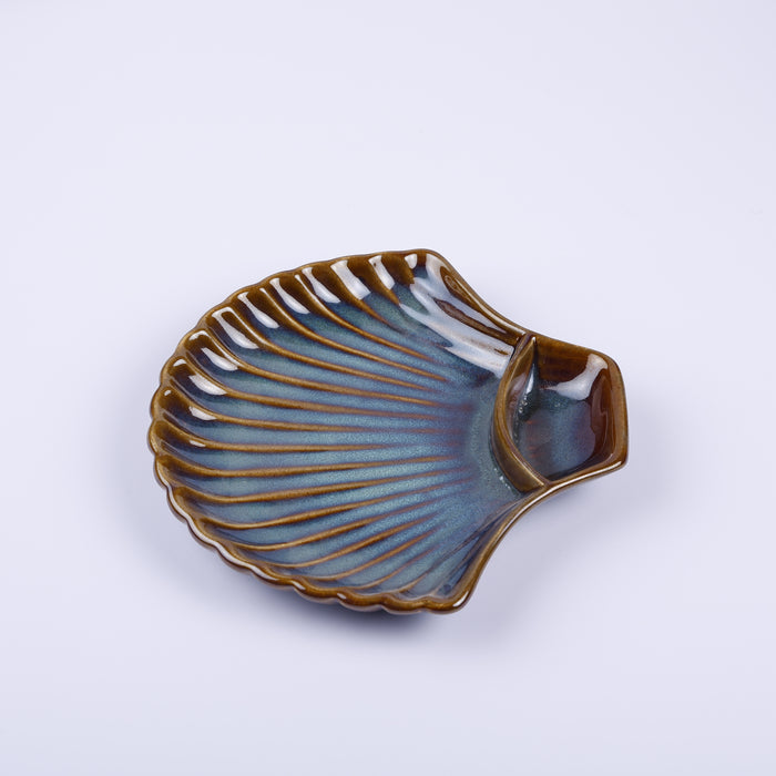 Handmade Decorative Ceramic Platter For Serving & Decor -AUTUMN