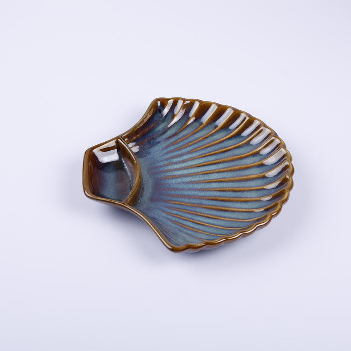 Handmade Decorative Ceramic Platter For Serving & Decor -AUTUMN
