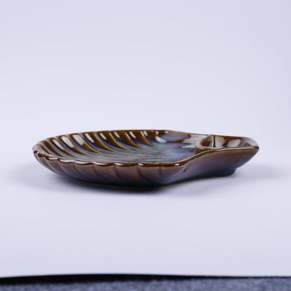 Handmade Decorative Ceramic Platter For Serving & Decor -AUTUMN