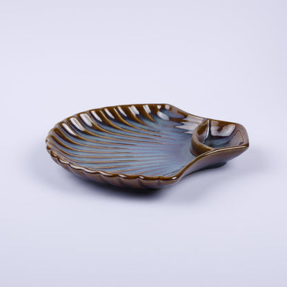 Handmade Decorative Ceramic Platter For Serving & Decor -AUTUMN