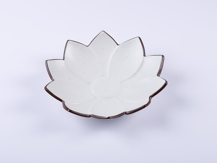 Handmade Decorative Ceramic Platter For Serving & Decor -SNOW