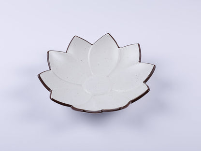 Handmade Decorative Ceramic Platter For Serving & Decor -SNOW