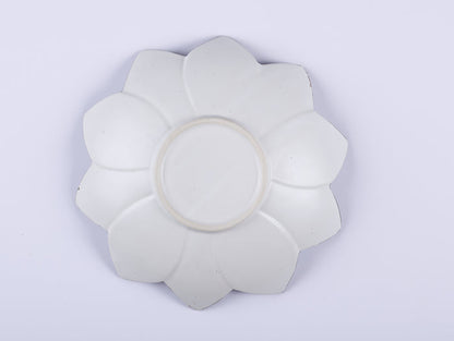 Handmade Decorative Ceramic Platter For Serving & Decor -SNOW
