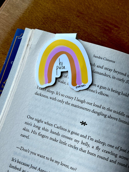 Hi Puta Magnetic Bookmark