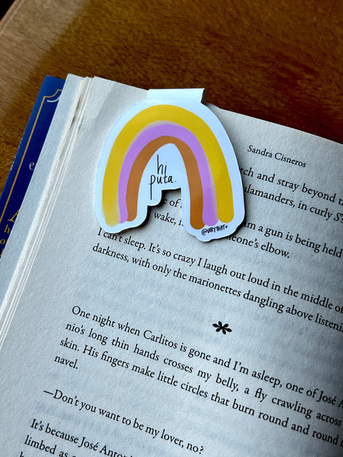 Hi Puta Magnetic Bookmark