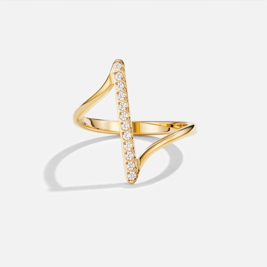 Mila Twisted Gold Ring