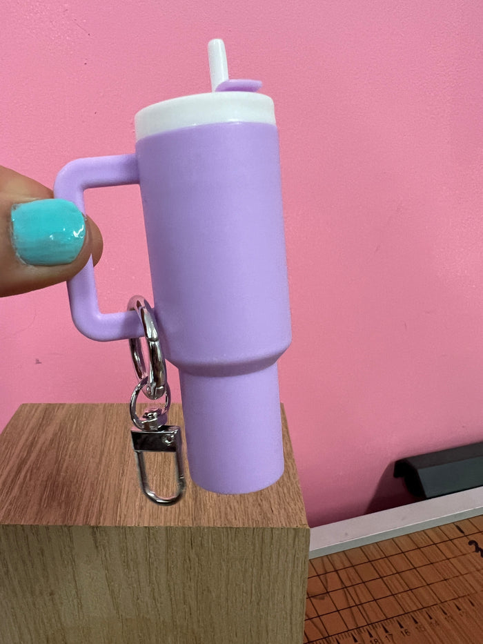 Mini Stanley Keychain with Storage for Lipstick Pills or Cash!