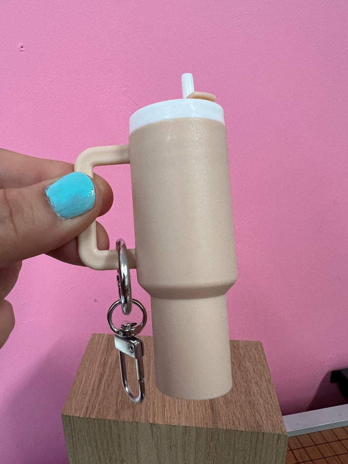 Mini Stanley Keychain with Storage for Lipstick Pills or Cash!