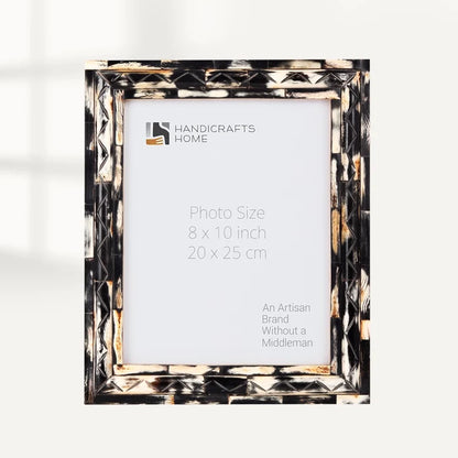 Picture Frame Artisan Voodoo Collection Horn Inlay Brown – 3 Sizes