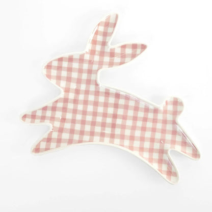 Porcelain Bunny Plates (Set of 2)