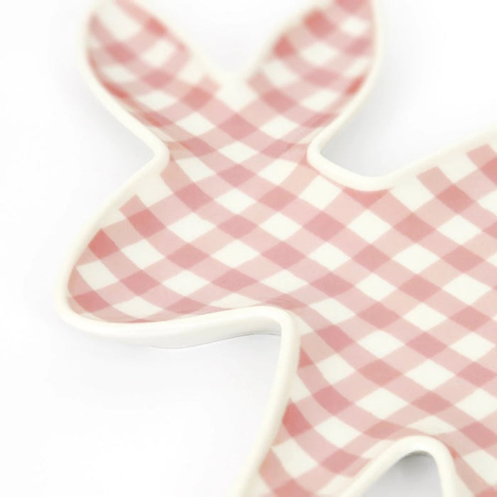 Porcelain Bunny Plates (Set of 2)