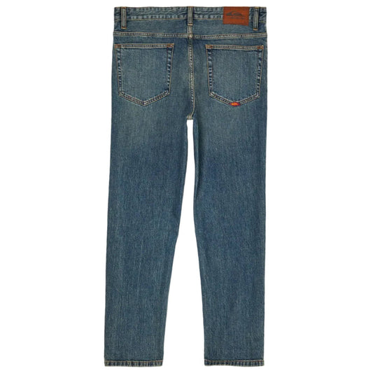 Quiksilver Modern Wave Straight Denim - Stone Washed Blue