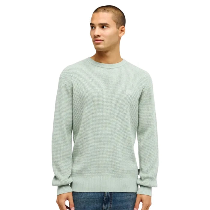Quiksilver Waffle Sweater - Green Jumper
