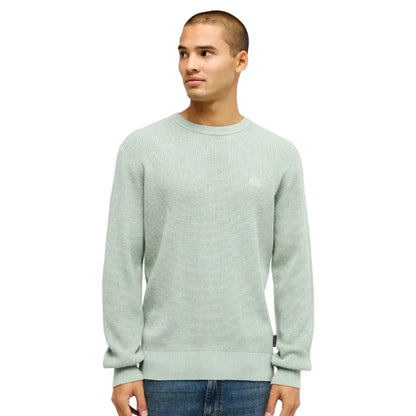 Quiksilver Waffle Sweater - Green Jumper
