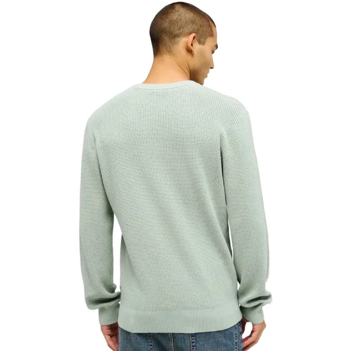Quiksilver Waffle Sweater - Green Jumper