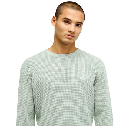 Quiksilver Waffle Sweater - Green Jumper
