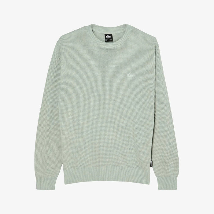 Quiksilver Waffle Sweater - Green Jumper
