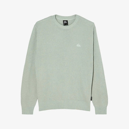 Quiksilver Waffle Sweater - Green Jumper