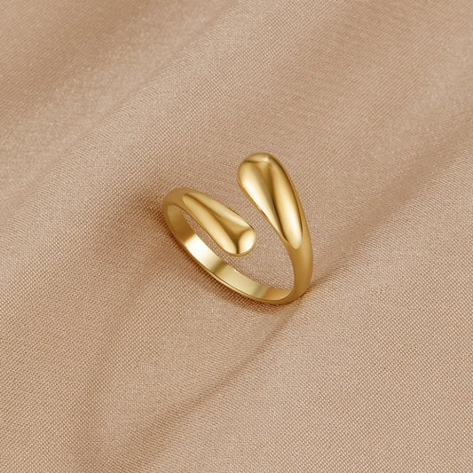 Raven Gold Wrap Ring